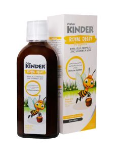 شربت رویال ژلی پروپولیس فیشر کیندر حجم 200 میلی لیتر - Image 2