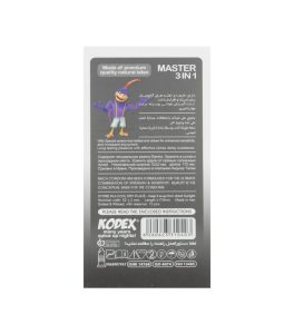 کاندوم 3 کاره تأخیری، خاردار و میوه ای ناچ کدکس 12 عددی - Image 2