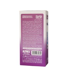 کاندوم تأخیری مدل دبل دیلی ناچ کدکس 12 عددی - Image 2