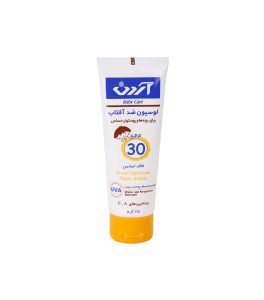 لوسیون ضد آفتاب کودکان آردن SPF30 مناسب پوست های حساس 75 گرمی - Image 2