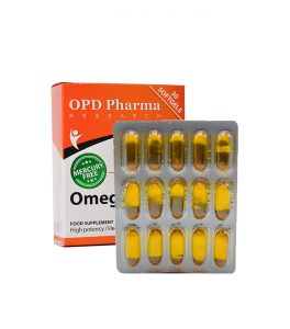 سافت ژل روغن ماهی او پی دی فارما 1250 میلی گرم 30 عددی - Image 2