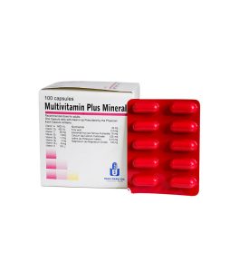 کپسول مولتی ویتامین مینرال ایران دارو 100 عددی - Image 2