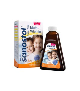 شربت مولتی سانستول بدون قند حجم 155 میلی لیتر - Image 2