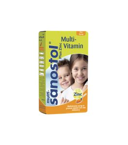 شربت مولتی سانستول پلاس زینک حجم 155 میلی لیتر - Image 2