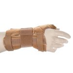 مچ شست بند نئوپرنی آتل دار پاک سمن کد 109 کرمی سایز L