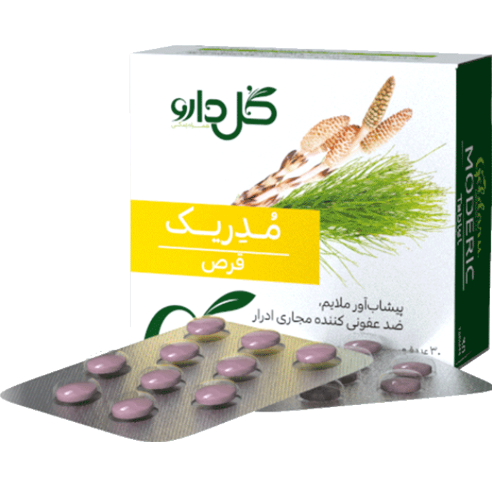 2022-05-272023.33.25.png قرص مدریک گل دارو 30 عددی - Image 1