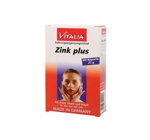 کپسول زینک پلاس 10 میلی گرم ویتالیا 60 عددی