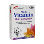 کپسول مولتی ویتامین پوست و مو و ناخن اس تی پی فارما 30 عددی