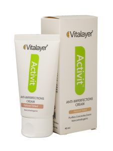 کرم ضد جوش اکتی ویت ویتالیر رنگ بژ طبیعی حجم 40 میلی لیتر - Image 2