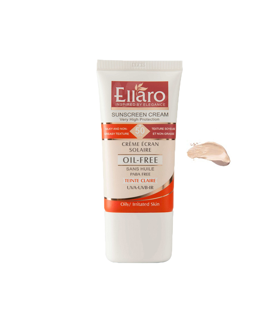 3..-10.jpg کرم ضد آفتاب فاقد چربی الارو SPF50 رنگی حجم 50 میلی لیتر - Image 1