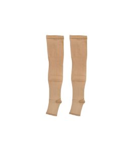 جوراب واریس طرح سوئیسی پاک سمن کد 025 بالای زانو با کف - Image 3