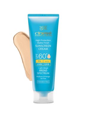 کرم ضد آفتاب رنگی فاقد چربی سینره SPF60 حجم 50 میلی لیتر