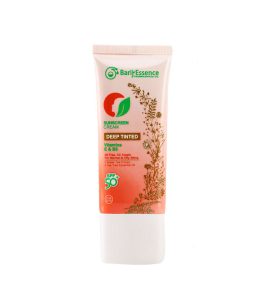 کرم ضد آفتاب باریج اسانس کرم پودری SPF50 مخصوص پوست چرب رنگ تیره حجم 60 میلی لیتر - Image 2