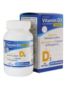 سافت ژل ویتامین د3 1000 واحدی او پی دی فارما - Image 2