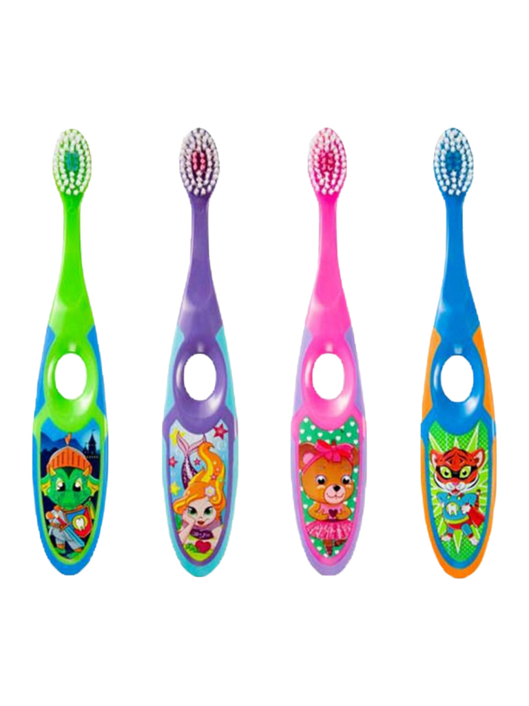 Childrens-Step2-With-Cap-Tooth-Brush.jpg مسواک کودکان 3 تا 5 سال جردن با برس نرم - Image 1