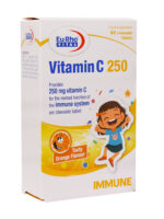 قرص جویدنی ویتامین ث 250 یوروویتال 60 عددی