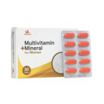 قرص مولتی ویتامین پلاس مینرال بانوان ویتامین لایف 30 عددی