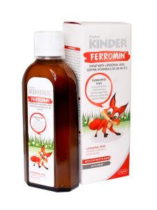 شربت فرومین فیشر کیندر حجم 200 میلی لیتر - Image 2