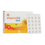 سافت ژل ویتامین د3 1000 واحدی ویتامین لایف 60 عددی