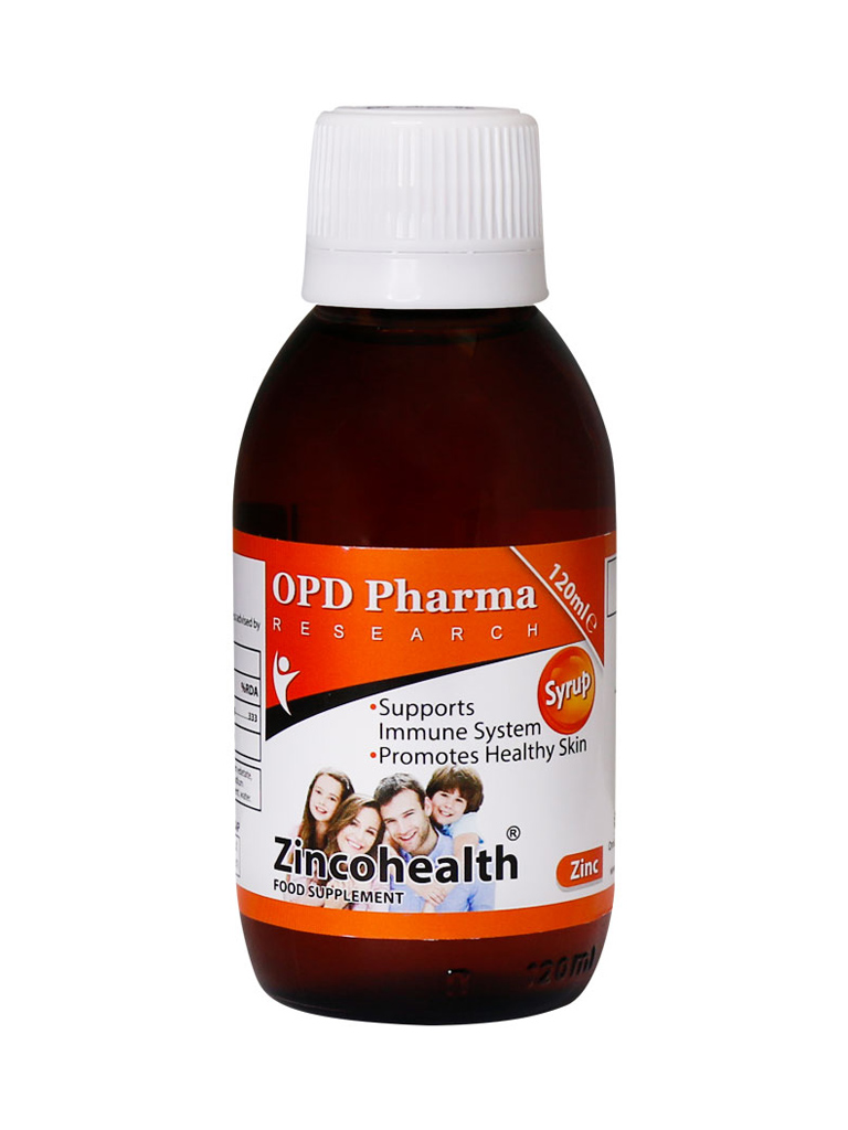 Untitled-2-1023.jpg شربت زینکو هلث او پی دی فارما حجم 120 میلی لیتر - Image 1