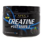 پودر عضله سازی کراتین + ویتامین C اپکس 400 گرم