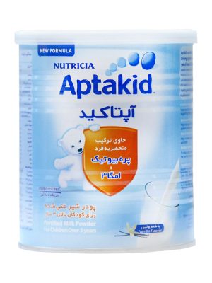 شیر خشک آپتاکید نوتریشیا حجم 400 گرم مناسب برای کودکان بالای 3 سال