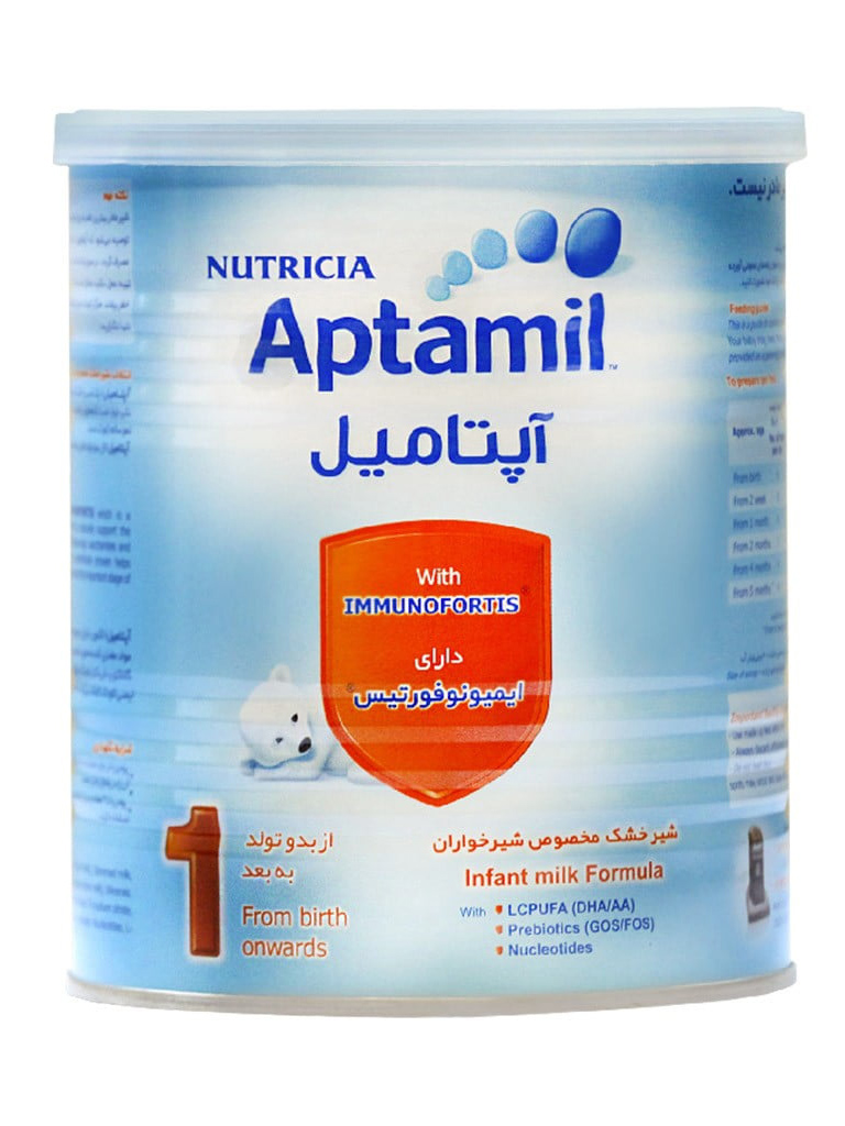 Untitled-2-1097.jpg شیر خشک آپتامیل 1 نوتریشیا مخصوص شیرخواران 0 تا 6 ماه حجم 400 گرم - Image 1
