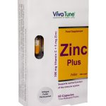 کپسول زینک پلاس ویواتیون با فرمولاسیون آهسته رهش 60 عددی