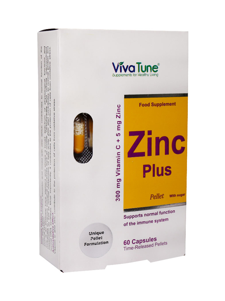 Untitled-2-1151.jpg کپسول زینک پلاس ویواتیون با فرمولاسیون آهسته رهش 60 عددی - Image 1