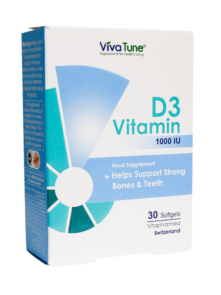 Untitled-2-1160.jpg کپسول نرم ژلاتینی ویتامین د3 1000 واحد ویواتیون 30 عددی - Image 1