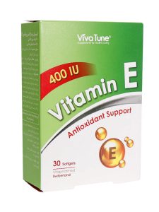 کپسول نرم ژلاتینی ویتامین E ویواتیون 400 واحدی 30 عددی