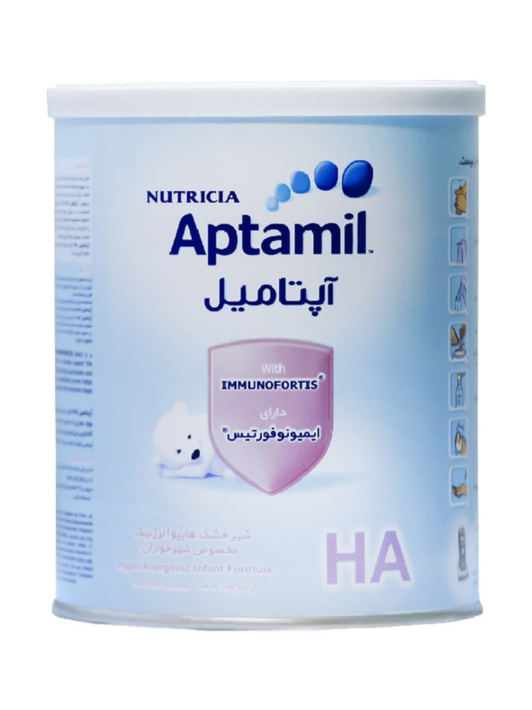 خرید و قیمت شیر خشک آپتامیل اچ آ نوتریشیا مناسب شیرخواران 400 گرم