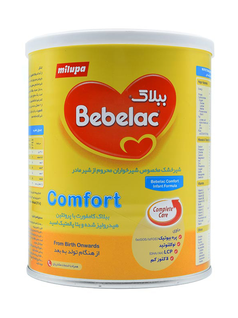 Untitled-2-1196.jpg شیر خشک ببلاک کامفورت میلوپا از بدو تولد به بعد 400 گرم - Image 1