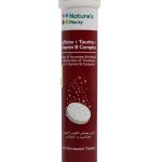 قرص جوشان کافئین و تائورین و ب کمپلکس نیچرز پلنتی 20 عددی