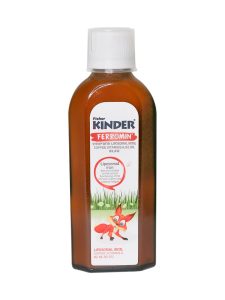 شربت فرومین فیشر کیندر حجم 200 میلی لیتر