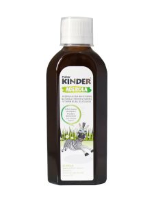 شربت آسرولا فیشر کیندر حجم 200 میلی لیتر