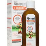 شربت ال آرژنین پلاس فیشر کیندر حجم 200 میلی لیتر