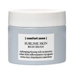 کرم مرطوب کننده، حجم دهنده و سفت کننده صورت کامفورت زون سری سوبلایم اسکین مدل ریچ حجم 60 میلی لیتر