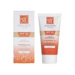 کرم ضد آفتاب رنگی پوست نرمال تا خشک SPF60 مای با حجم 50 میلی لیتر