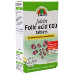 قرص فولسین فولیک اسید 600 سان لایف 60 عددی
