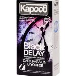 کاندوم تاخیری مشکی کاپوت 12 عددی