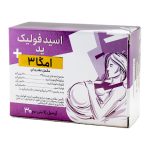 سافت ژل اسید فولیک ید پلاس امگا 3 دانا 30 عددی