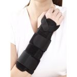 مچ بند و ساعد بند آتل دار بلند تینور مدل E-30 سایز M