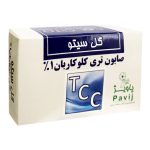 صابون تری کلوکاربان 1 درصد گل سیتو با حجم 100 گرم