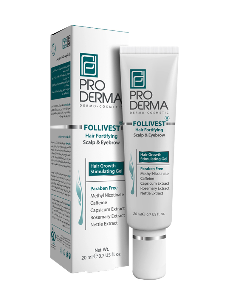 Untitled-2-844.jpg ژل تقویت کننده موی سر و ابرو پرودرما حجم 20 میلی لیتر - Image 1