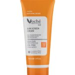 کرم ضد آفتاب رنگی مناسب پوست چرب SPF50 وچه بژ طبیعی حجم 40 میلی لیتر