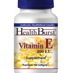 کپسول ژلاتینی ویتامین ای هلث برست