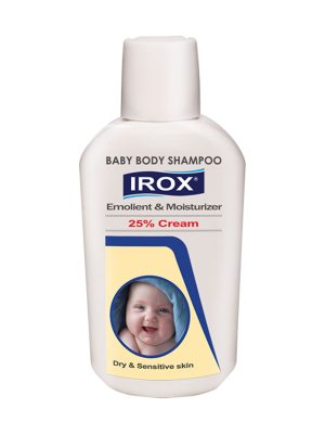 شامپو بدن کرمی بچه ایروکس مناسب پوست های خشک و حساس 200 گرم