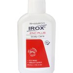 شامپو زینک پلاس فاقد سولفات ایروکس مخصوص شوره چرب 200 گرم