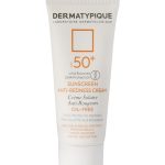 کرم ضد آفتاب بی رنگ پوست قرمز و حساس SPF50 درماتیپیک حجم 40 میلی لیتر